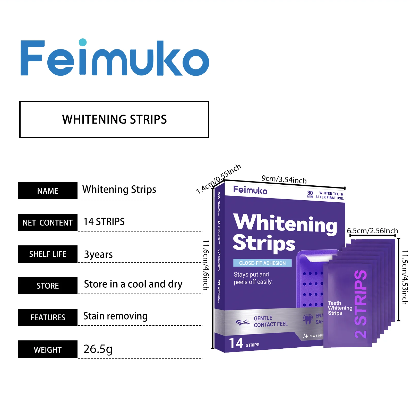 14/28 strips purple teeth whitening kit – remove plaque & stains instant color corrector for yellow teeth oral hygiene care 14/28 strips purple teeth whitening kit – remove plaque & stains instant color corrector for yellow teeth oral hygiene care
